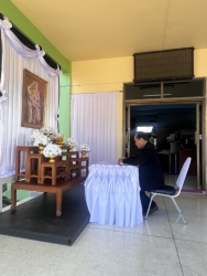 13.jpg - วันที่ 30 ตุลาคม พ.ศ. 2568  นายสุภชัย  พรหมเสนใจ นายกเทศมนตรีตำบลสันป่าตอง พร้อมด้วย นายศรีทอน  ปัญญา รองนายกเทศมนตรีตำบลสันป่าตอง  ร่วมลงนามถวายความอาลัย สมเด็จพระนางเจ้าสิริกิติ์ พระบรมราชินีนาถ พระบรมราชชนนีพันปีหลวง  เพื่อแสดงความอาลัย และน้อมสำนึกในพระมหากรุณาธิคุณที่ทรงมีต่อพสกนิกรชาวไทย และขอ | https://www.sanpatong.go.th