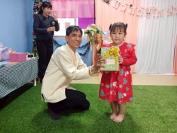 ศูนย์พัฒนาเด็กเล็กเทศบาลตำบลสันป่าตอง จัดโครงการเรียนรู้สู่โลกกว้าง อนุบาลวัยใส(กิจกรรมทำบุญส่งท้ายปีเก่าต้อนรับปีใหม่) ภาพที่ 35 | https://www.sanpatong.go.th
