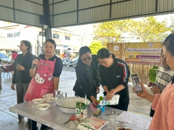 โครงการฝึกอบรมส่งเสริมและพัฒนาอาชีพแก่ประชาชน ประจำปีงบประมาณ 2569 ระหว่างวันที่ 15-16 มกราคม 2569 ภาพที่ 37 | https://www.sanpatong.go.th