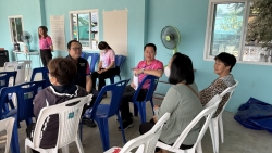 S__18243599.jpg - เทศบาลตำบลสันป่าตองได้เข้าร่วมประชุมประชาคมเพื่อทบทวนแผนพัฒนาท้องถิ่นระดับหมู่บ้าน ณ อาคารจามจุรี  | https://www.sanpatong.go.th