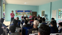 S__18251820.jpg - เทศบาลตำบลสันป่าตองได้เข้าร่วมประชุมประชาคมเพื่อทบทวนแผนพัฒนาท้องถิ่นระดับหมู่บ้าน ณ อาคารจามจุรี  | https://www.sanpatong.go.th