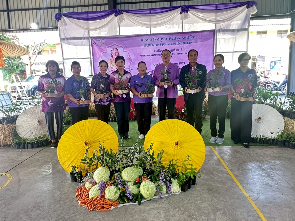 เทศบาลตำบลสันป่าตองได้ดำเนินการจัด โครงการอนุรักษ์พันธุกรรมพืชอันเนื่องมาจากพระราชดำริ สมเด็จพระกนิษฐาธิราชเจ้า กรมสมเด็จพระเทพรัตนราชสุดาฯ สยามบรมราชกุมารี ภาพที่ 37 | https://www.sanpatong.go.th