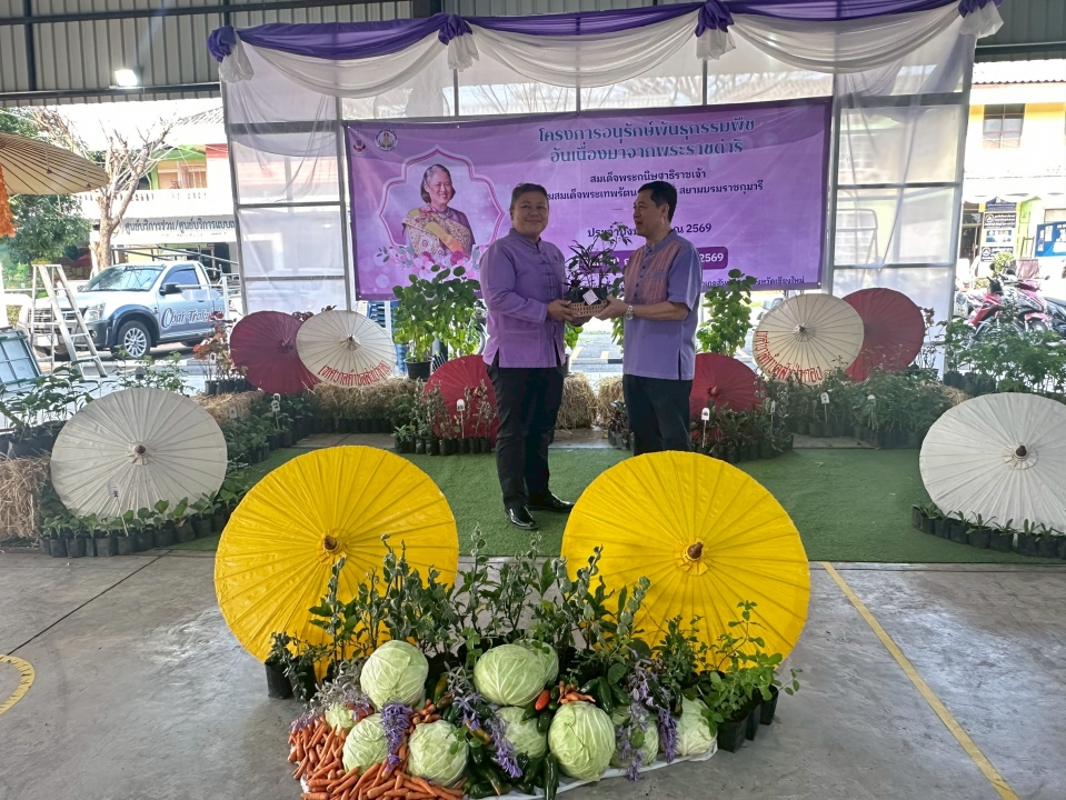 เทศบาลตำบลสันป่าตองได้ดำเนินการจัด โครงการอนุรักษ์พันธุกรรมพืชอันเนื่องมาจากพระราชดำริ สมเด็จพระกนิษฐาธิราชเจ้า กรมสมเด็จพระเทพรัตนราชสุดาฯ สยามบรมราชกุมารี ภาพที่ 40 | https://www.sanpatong.go.th
