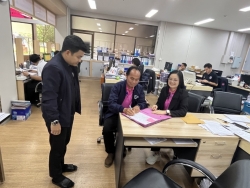 S__69132451_0.jpg -  เทศบาลตำบลสันป่าตอง ได้ทำบันทึกข้อตกลงเพื่อรับการสนับสนุนงบประมาณจากศูนย์บริการคนพิการจังหวัดเชียงใหม่ ประจำปีงบประมาณ 2569 | https://www.sanpatong.go.th