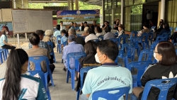 S__18636840.jpg - เทศบาลตำบลสันป่าตองได้เข้าร่วมประชุมประชาคมเพื่อทบทวนแผนพัฒนาท้องถิ่นระดับหมู่บ้าน บ้านช่างกระดาษ | https://www.sanpatong.go.th