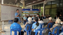 S__18636880.jpg - เทศบาลตำบลสันป่าตองได้เข้าร่วมประชุมประชาคมเพื่อทบทวนแผนพัฒนาท้องถิ่นระดับหมู่บ้าน บ้านช่างกระดาษ | https://www.sanpatong.go.th