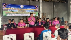 S__18808843.jpg - เทศบาลตำบลสันป่าตองได้เข้าร่วมประชุมประชาคมเพื่อทบทวนแผนพัฒนาท้องถิ่นระดับหมู่บ้าน บ้านป่าลาน | https://www.sanpatong.go.th