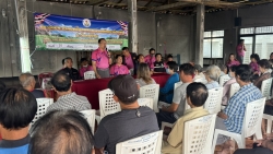 S__18808846.jpg - เทศบาลตำบลสันป่าตองได้เข้าร่วมประชุมประชาคมเพื่อทบทวนแผนพัฒนาท้องถิ่นระดับหมู่บ้าน บ้านป่าลาน | https://www.sanpatong.go.th