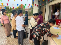 โครงการพัฒนาศักยภาพผู้นำสตรี ณ สมาคมพ่อค้าอำเภอสันป่าตอง (โรงเรียนผู้สูงอายุ) ภาพที่ 2 | https://www.sanpatong.go.th