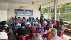 S__19013659.jpg - เทศบาลตำบลสันป่าตองได้เข้าร่วมประชุมประชาคมเพื่อทบทวนแผนพัฒนาท้องถิ่น พ.ศ 2566 - 2570 ระดับหมู่บ้าน บ้านต้นผึ้ง | https://www.sanpatong.go.th