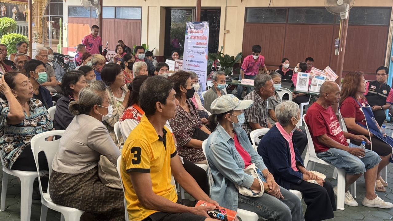 เทศบาลตำบลสันป่าตองได้เข้าร่วมประชุมประชาคมเพื่อทบทวนแผนพัฒนาท้องถิ่น พ.ศ 2566 - 2570 ระดับหมู่บ้าน บ้านสันป่าตองหลวง ภาพที่ 29 | https://www.sanpatong.go.th