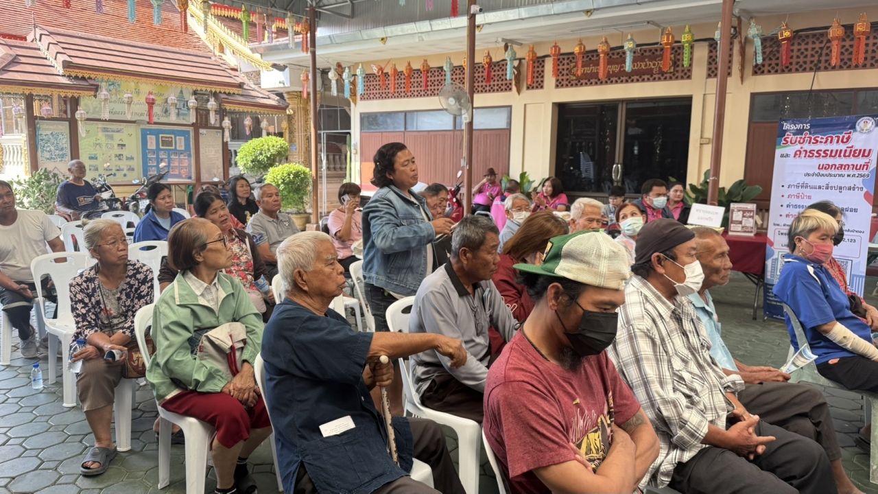 เทศบาลตำบลสันป่าตองได้เข้าร่วมประชุมประชาคมเพื่อทบทวนแผนพัฒนาท้องถิ่น พ.ศ 2566 - 2570 ระดับหมู่บ้าน บ้านสันป่าตองหลวง ภาพที่ 37 | https://www.sanpatong.go.th