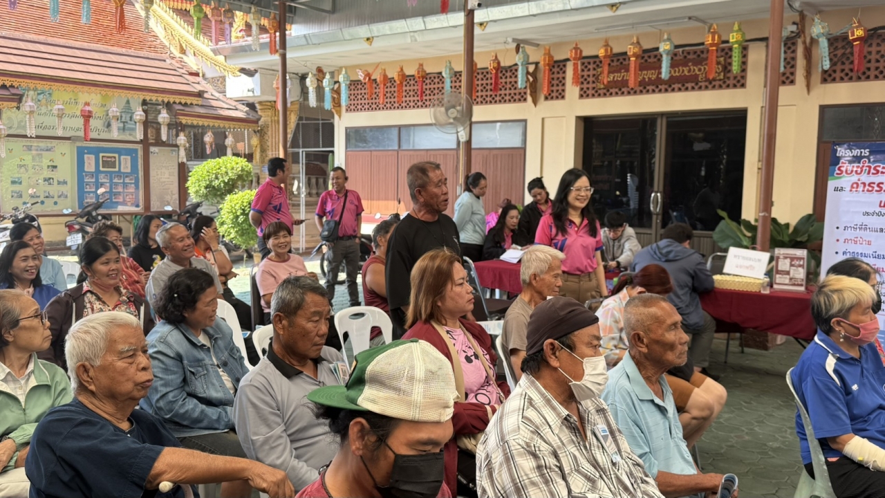 เทศบาลตำบลสันป่าตองได้เข้าร่วมประชุมประชาคมเพื่อทบทวนแผนพัฒนาท้องถิ่น พ.ศ 2566 - 2570 ระดับหมู่บ้าน บ้านสันป่าตองหลวง ภาพที่ 42 | https://www.sanpatong.go.th