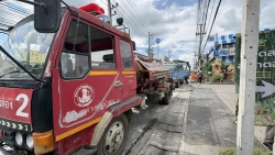 S__34619408.jpg - เทศบาลตำบลสันป่าตอง  งานป้องกันและบรรเทาสาธารณภัย สำนักปลัดเทศบาล สนับสนุนรถบรรทุกน้ำอเนกประสงค์ขนาด 5,000 ลิตร ร่วมกับกองช่าง | https://www.sanpatong.go.th