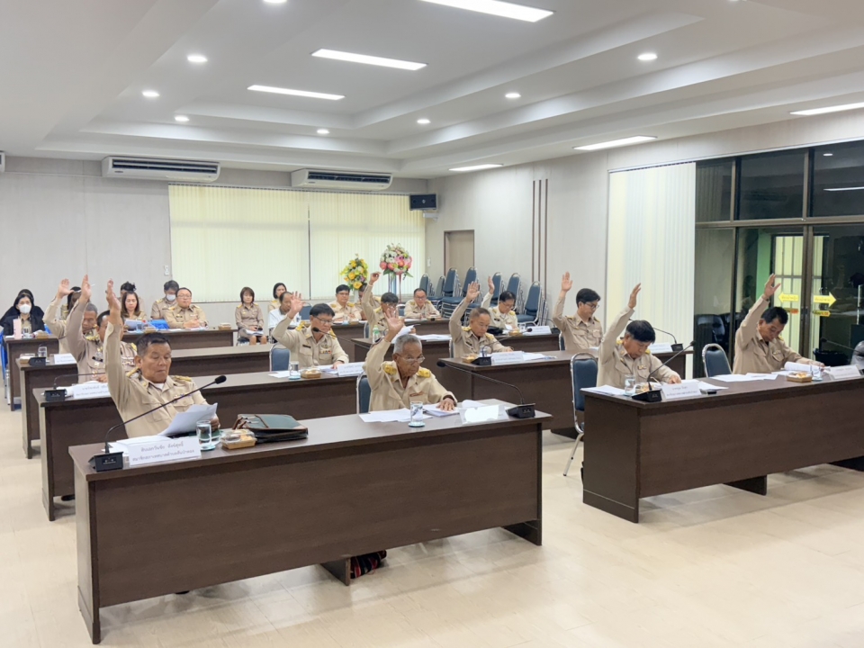 การประชุมสภาเทศบาลตำบลสันป่าตอง สมัยสามัญ สมัยที่ 2 ครั้งที่ 1 ประจำปี 2569 วันศุกร์ ที่  19 มิถุนายน 2569 ภาพที่ 8 | https://www.sanpatong.go.th