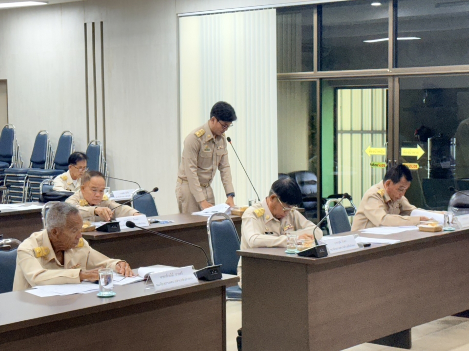การประชุมสภาเทศบาลตำบลสันป่าตอง สมัยสามัญ สมัยที่ 2 ครั้งที่ 1 ประจำปี 2569 วันศุกร์ ที่  19 มิถุนายน 2569 ภาพที่ 10 | https://www.sanpatong.go.th