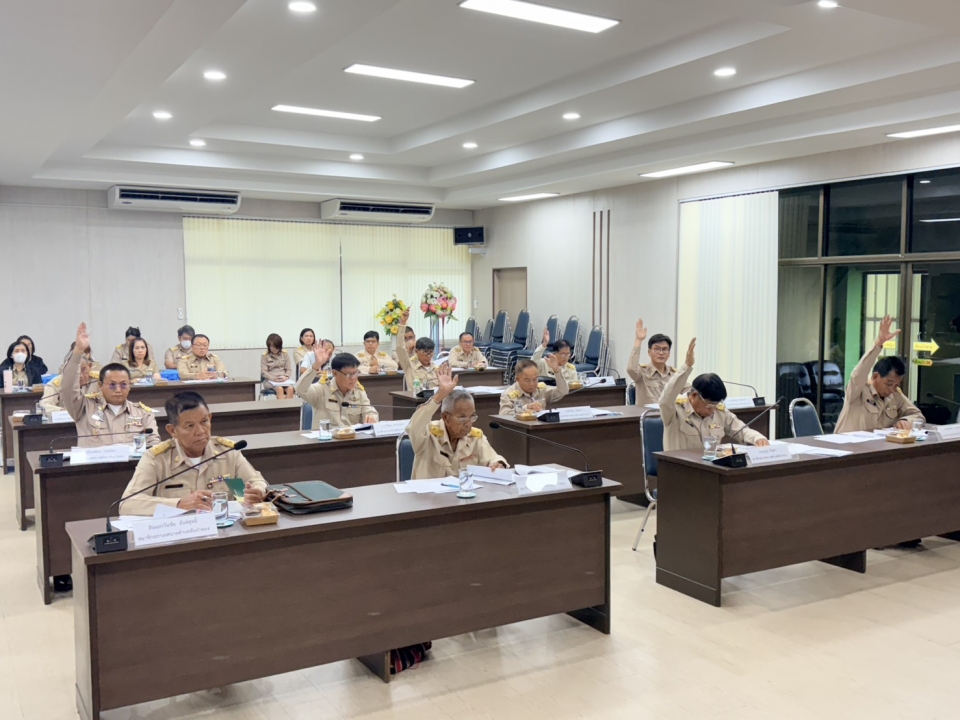 การประชุมสภาเทศบาลตำบลสันป่าตอง สมัยสามัญ สมัยที่ 2 ครั้งที่ 1 ประจำปี 2569 วันศุกร์ ที่  19 มิถุนายน 2569 ภาพที่ 11 | https://www.sanpatong.go.th
