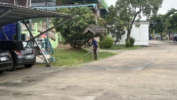S__32661525.jpg - เทศบาลตำบลสันป่าตอง ร่วมกับ งานป้องกันและบรรเทาสาธารณภัย สำนักปลัดเทศบาลดำเนินการตัดหญ้าบริเวณรอบอาคารป้องกันและบรรเทาสาธารณภัยเพื่อปรับปรุงภูมิทัศน์ | https://www.sanpatong.go.th