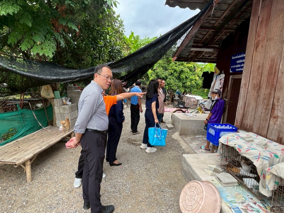 ลงพื้นที่ช่วยเหลือปรับปรุงซ่อมแซมสภาพแวดล้อมและที่อยู่อาศัยให้แก่คนพิการและผู้สูงอายุ จำนวน 4 ราย ภาพที่ 20 | https://www.sanpatong.go.th