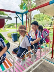 โครงการอนุบาลวัยใส กิจกรรมทัศนศึกษา ณ คาเฟ่บ้านของแม่ ภาพที่ 36 | https://www.sanpatong.go.th