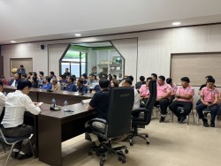 เทศบาลตำบลสันป่าตองได้ร่วมตอนรับหัวหน้าฝ่ายการโยธา ภาพที่ 7 | https://www.sanpatong.go.th