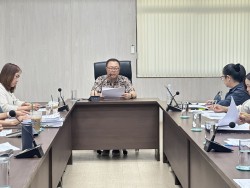  ประชุมคณะกรรมการติดตามและประเมินผลการใช้จ่ายเงินอุดหนุน ภาพที่ 1 | https://www.sanpatong.go.th